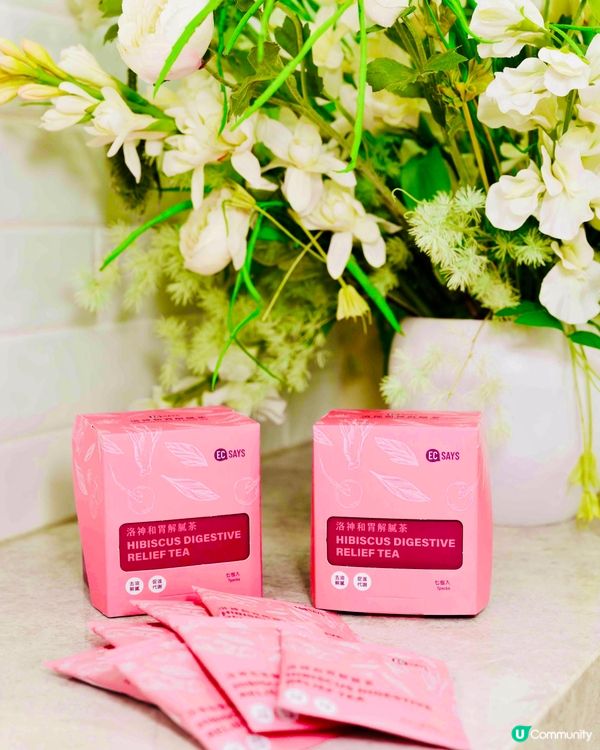 洛神和胃解膩茶 