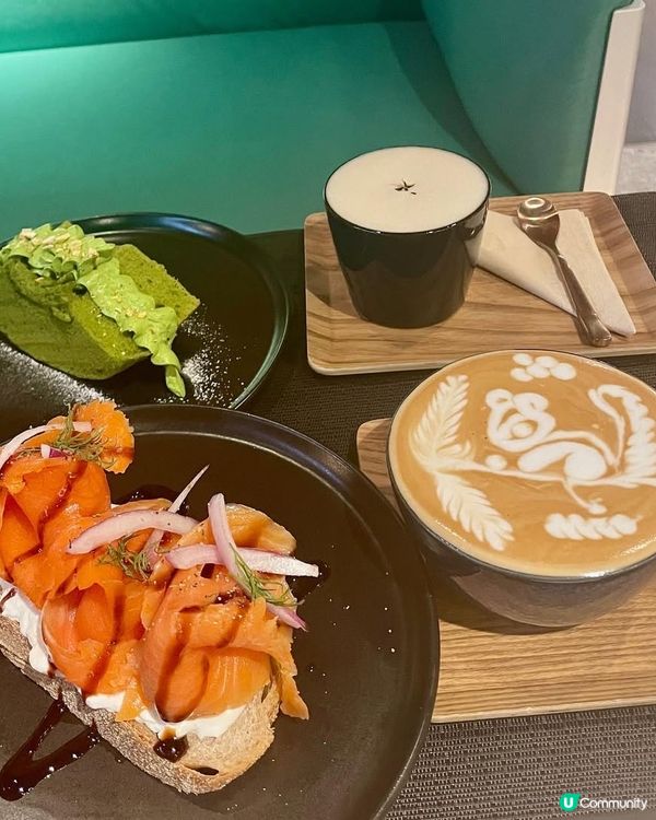 超可愛松鼠拉花