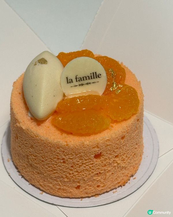 大推❗️la famille日向夏蜜柑小戚風蛋糕🍰 清爽開胃🤤