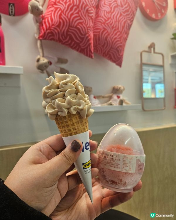 #ikea 情人節限定🌹  食得又睇得甜甜蜜蜜🥰