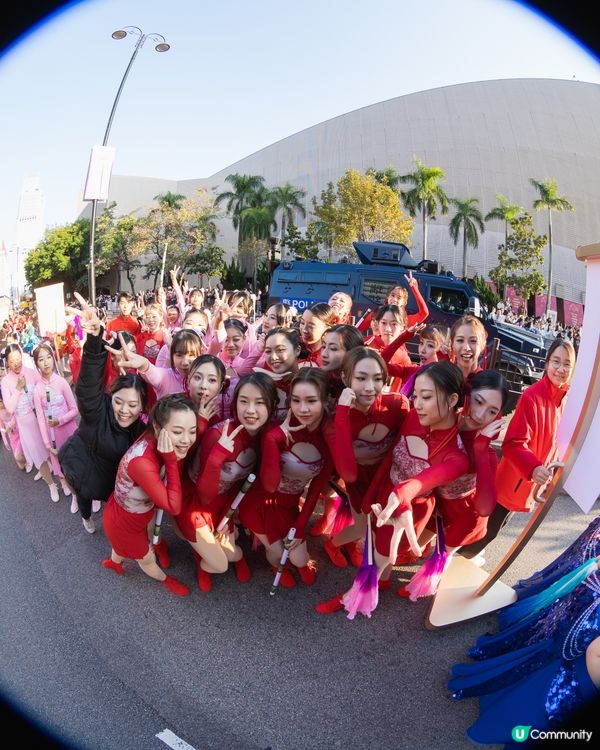 2025花車巡遊🤩尖沙咀熱鬧🎉