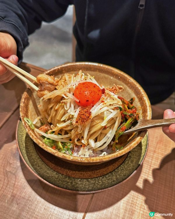 🔥 小麥の麺神 - 大阪ホルモンまぜそば：食到舔舔脷😋