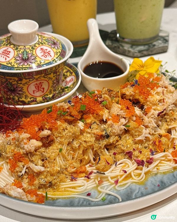 🦀 生拆蟹粉拌拉麵，念念不忘！🤤