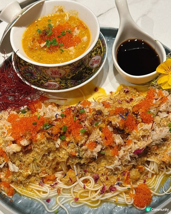 🦀 生拆蟹粉拌拉麵，念念不忘！🤤