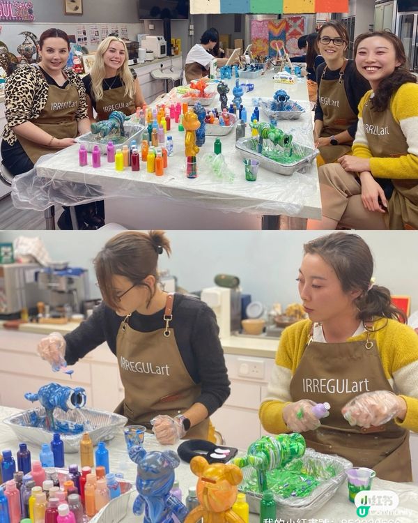 IRREGULart-流體藝術工作坊 ｜流體藝術熊仔