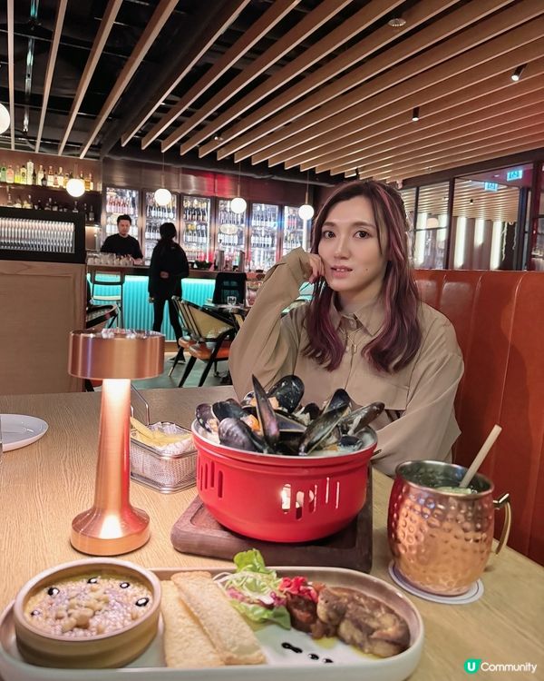 中環法式小酒館🍷 復古浪漫，情侶約會首選！