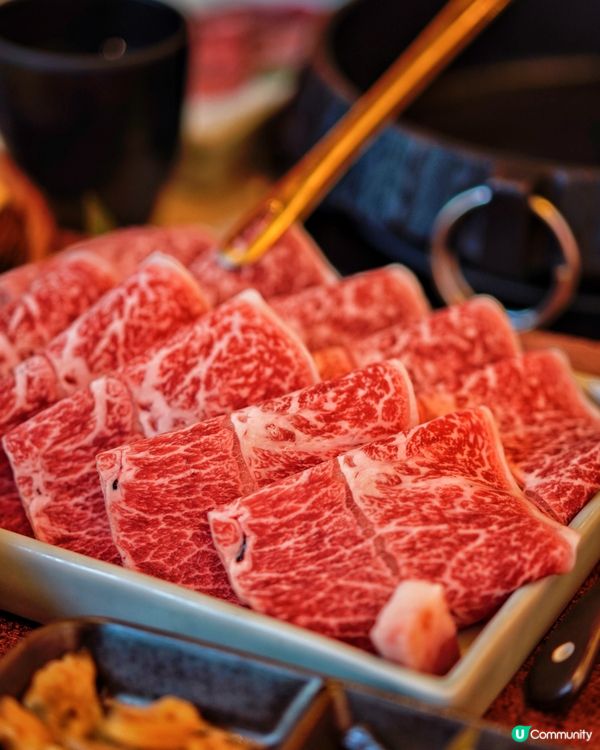 「壽喜・關西」尖沙咀店限定北海道牛板腱壽喜燒套餐食評😋🥩