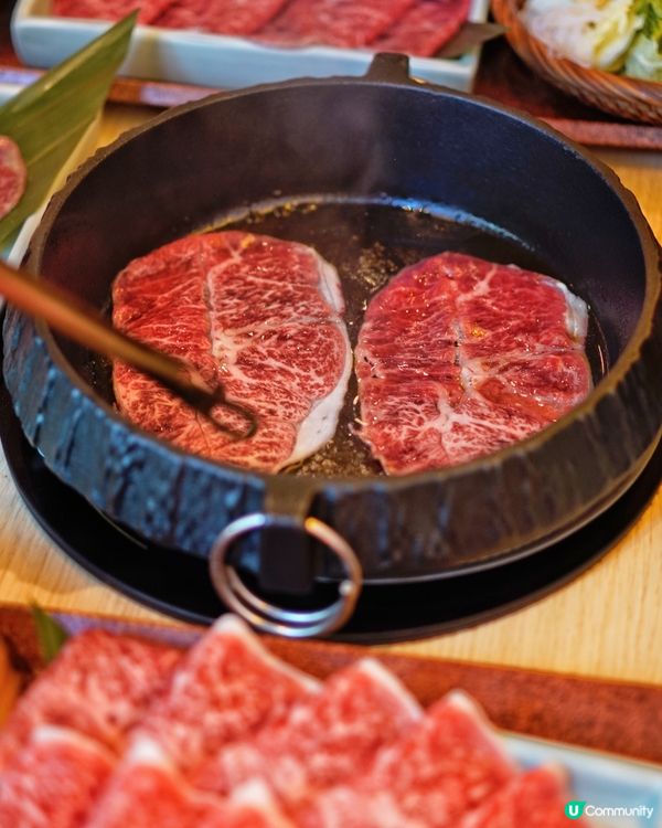 「壽喜・關西」尖沙咀店限定北海道牛板腱壽喜燒套餐食評😋🥩