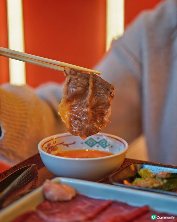 「壽喜・關西」尖沙咀店限定北海道牛板腱壽喜燒套餐食評😋🥩