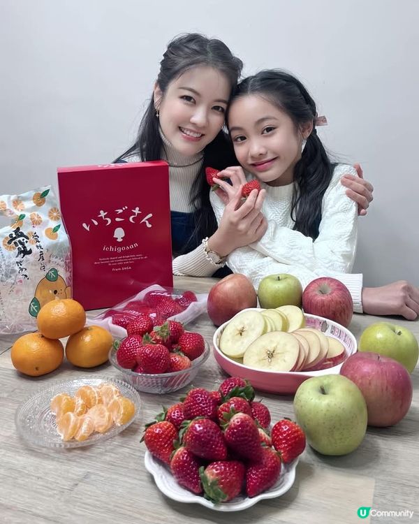 🍓親子水果派對🎉  
情人節唔止係戀人專屬，親子間的甜蜜時刻