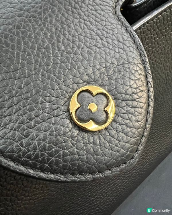 LV Capucines開箱！黑配灰低調奢華，細節美到犯規🖤