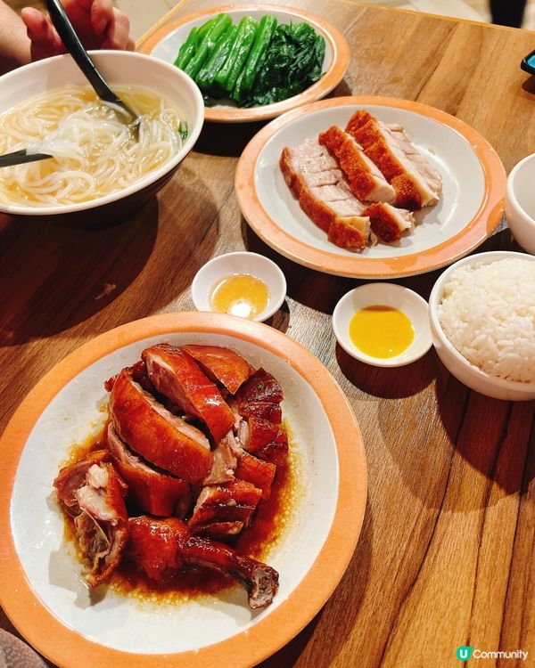 牡丹亭燒鵝×燒肉，平淡中的驚喜🥰