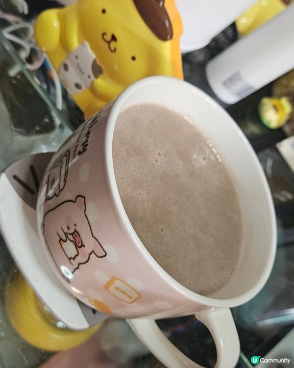 芋泥紅豆燕麥奶