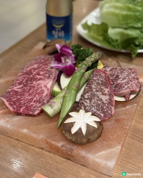 🌸Pink粉紅岩鹽韓牛