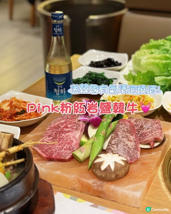 🌸Pink粉紅岩鹽韓牛