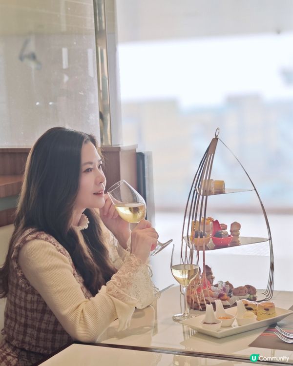 嘆海景下午茶😍  