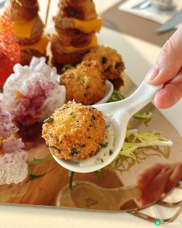 嘆海景下午茶😍  