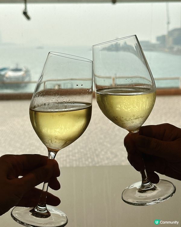 嘆海景下午茶😍  