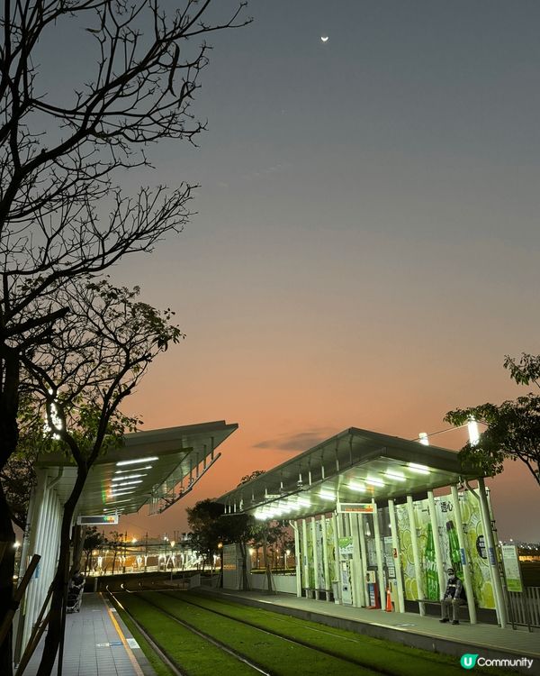 台南除了食物好食之餘，就連夜景也好吸引！