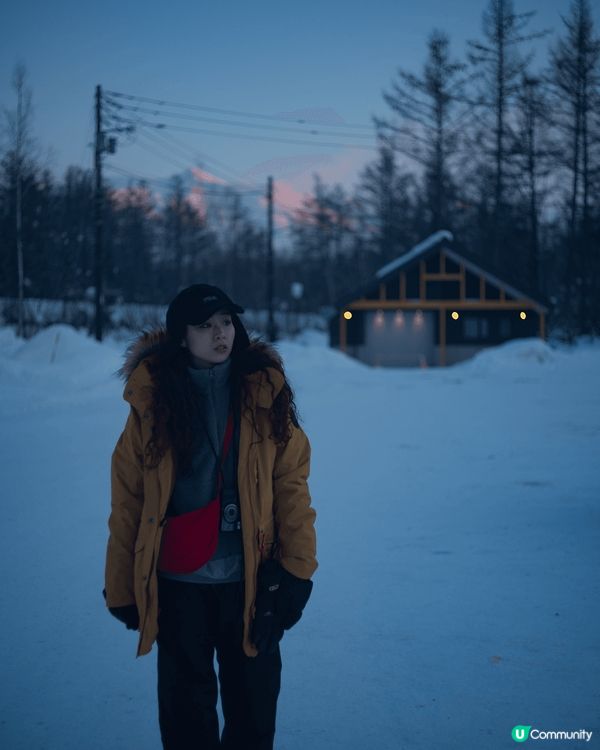 第一次見咁多雪同咁凍，第一次去北海道，白雪雪影相好似特別靚