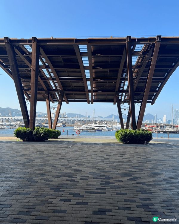 觀塘海濱，吹吹海風，曬曬太陽～ 寫意打卡點，有機會要去埋新嘅...