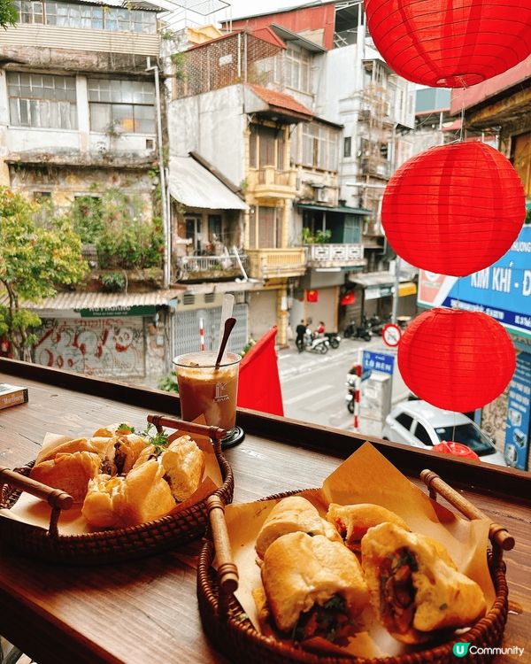 1) 首次踏足越南，在河內老街遇上特色傳統mix 新式咖啡店...