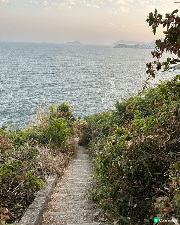 推介大家嚟紫灣歌連臣角炮台，可以選擇係小西灣海濱花園上山，行...