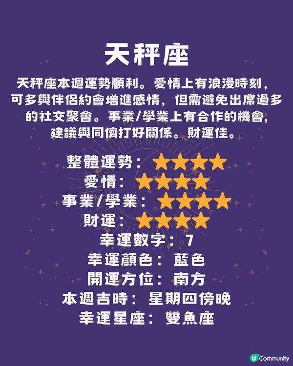 本週12星座運勢(17/2-23/2)🌟