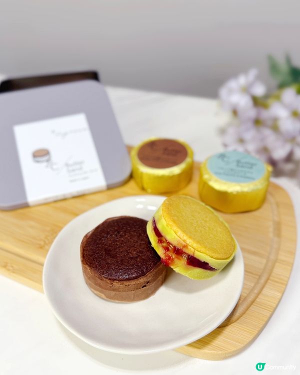 Luna Cake x e℃忌廉磚夾心圓餅🥧