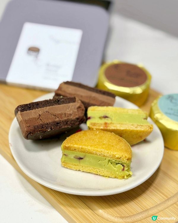 Luna Cake x e℃忌廉磚夾心圓餅🥧