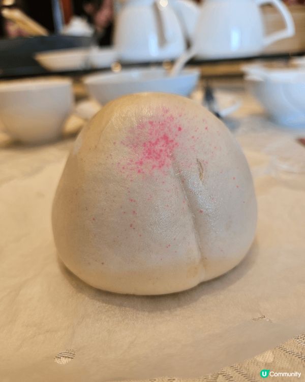 生日必吃大大粒嘅壽包，食完幸福滿滿唷