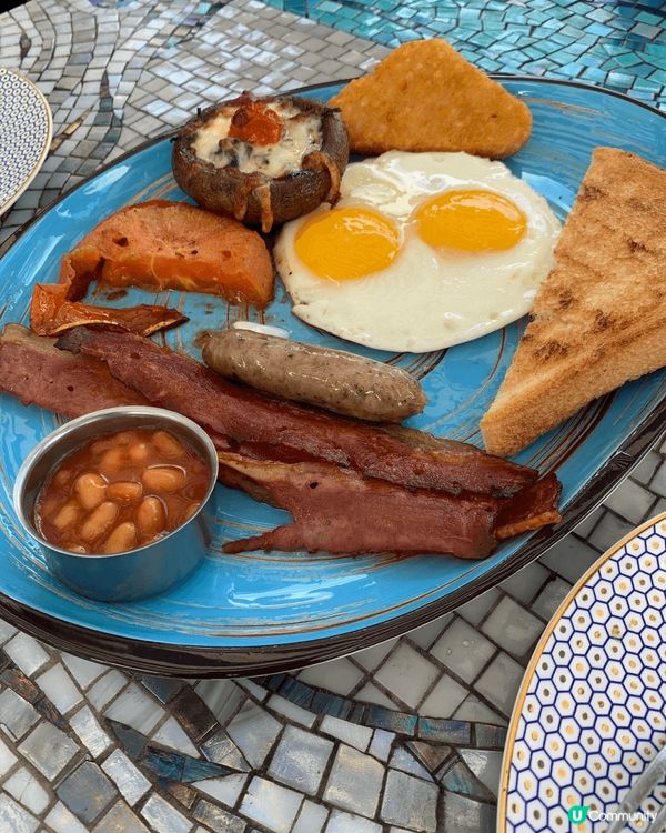 ## 愉景灣西餐廳😋 全日早餐煙肉脆香🤤