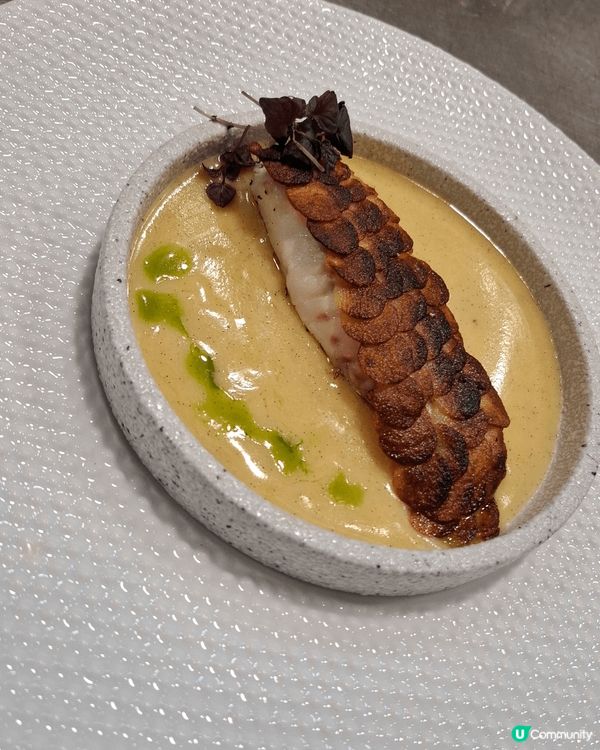 自己親自落廚為老婆大人煮餐法國菜Sea bream Fill...