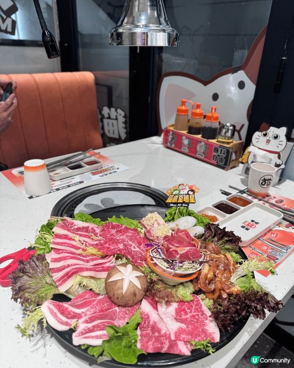 最近同老公去左食貓抓烤肉慶生日🎂店舖以貓貓為主題食物好豐富，...