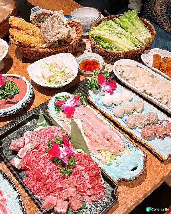 🎏荃灣開餐🔥大紅袍火鍋料理♨️係高質喎😎