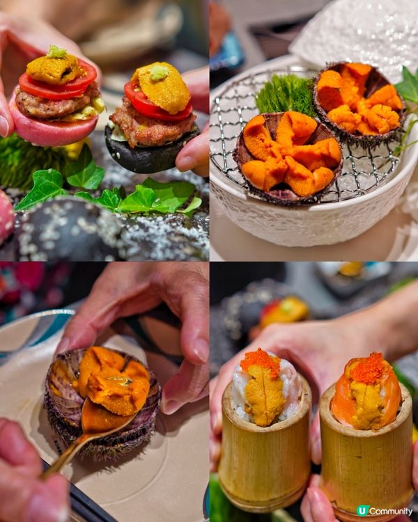 深圳膽道海膽九吃！🤤 海膽控必試！