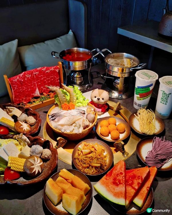 《一人一鍋半自助小火鍋》