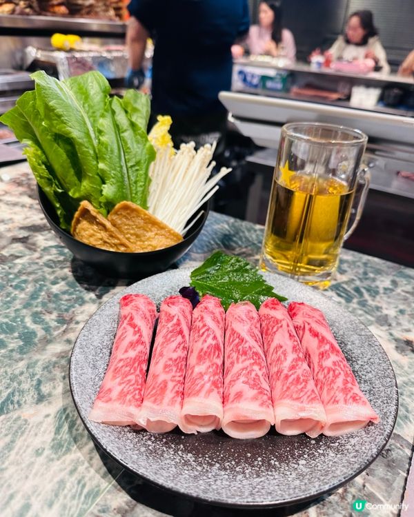 A5黑毛和牛壽喜燒