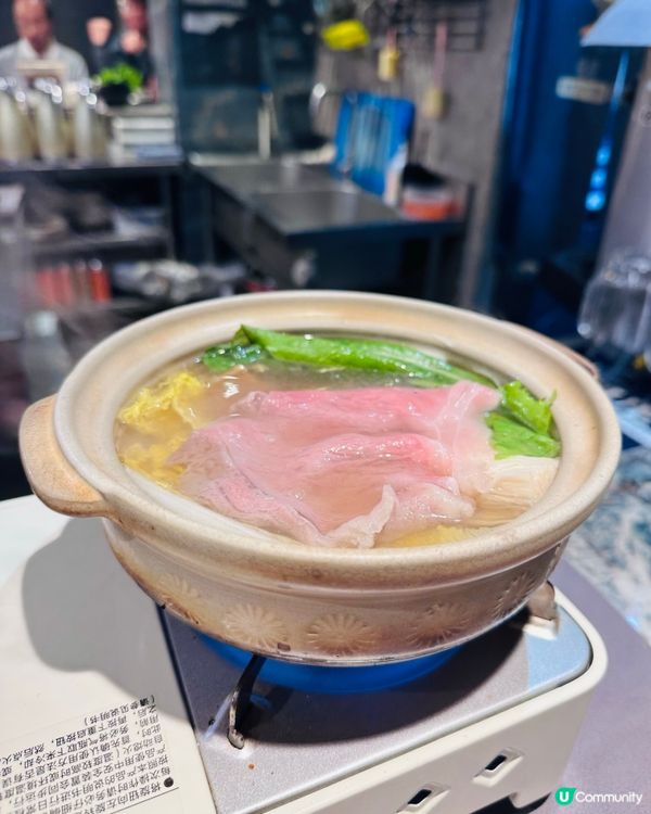 A5黑毛和牛壽喜燒