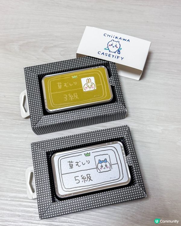 CASETiFY x CHIIKAWA 週邊大開箱！