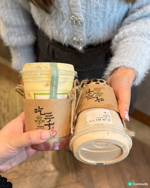 每杯茶飲都是新鮮現萃製作😍