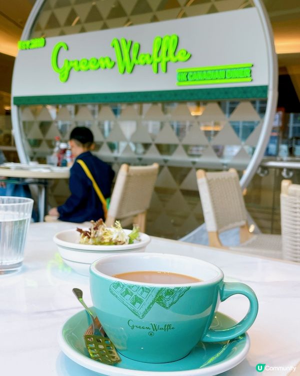 Green Waffle Diner💚 最新開心果甜品