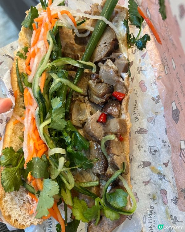多款好味又足料嘅越式三文治🥪