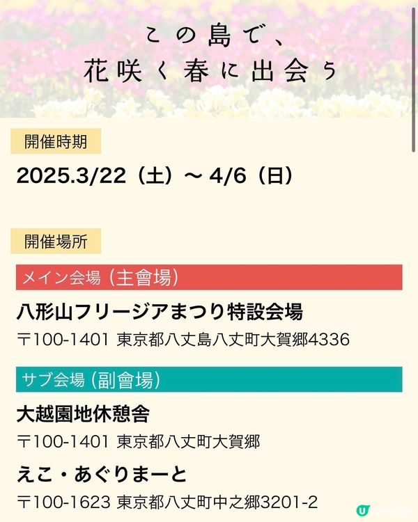 東京外海八丈島💐小蒼蘭祭感受原始的悸動💗