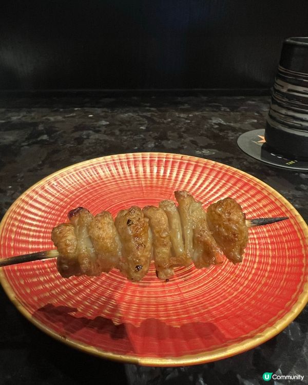 今晚食串燒🤤  雞味濃郁😋