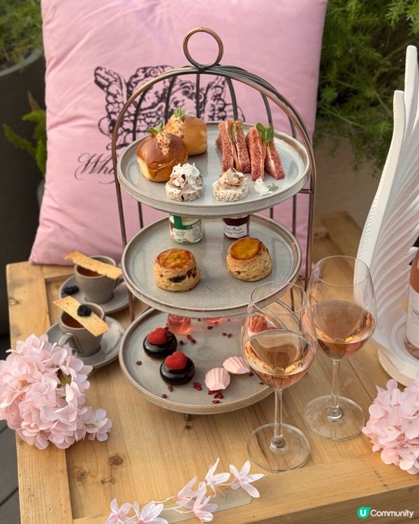 🌸粉紅下午茶 打卡必備！💖
