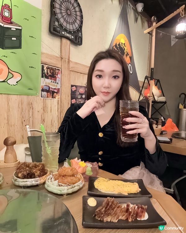 突發！鬧市中有露營風居酒屋！