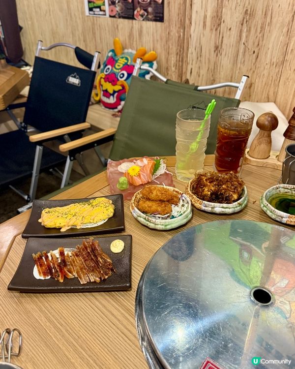 突發！鬧市中有露營風居酒屋！