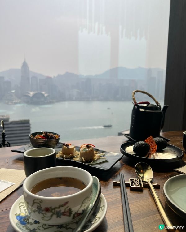 尖沙咀胡同嘆茶😋  維港靚景配精緻點心！一試難忘🤤