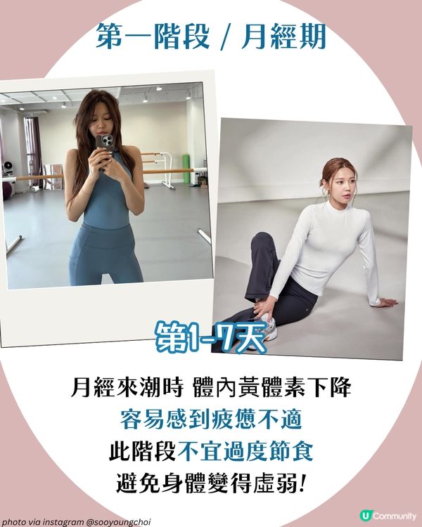 經期減肥法 | 月經後一星期係減肥黃金階段！排卵期食慾大增點算？附飲食/運動建議